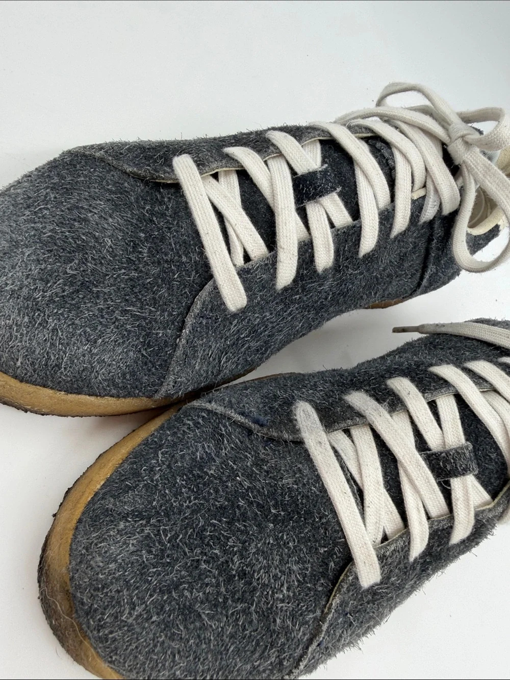 Clarks 1825 Tormatch Light Navy Shaggy Suede Casual Shoes 26162048 Mens Size 10
